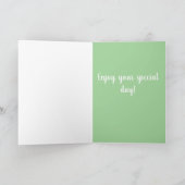 誕生日コルギ カード (内部)