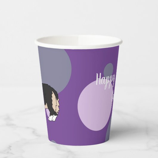 誕生日コルギ   紙コップ (左)