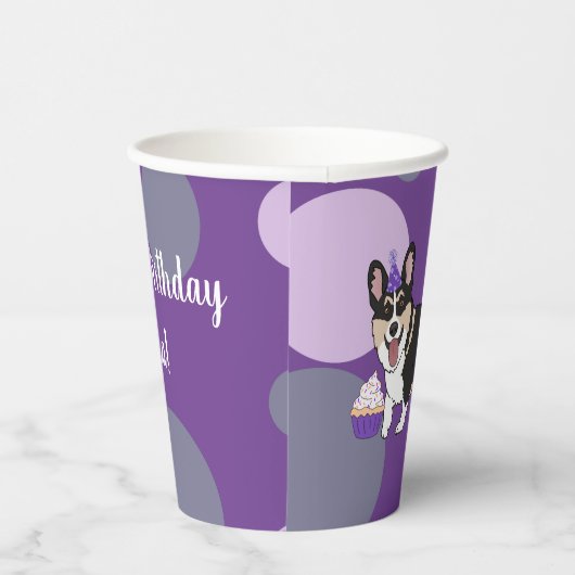 誕生日コルギ   紙コップ (右)