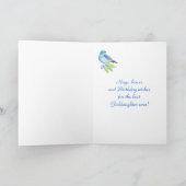 誕生日ゴドーターイースタンマウンテンブルーバード シーズンカード (内部)