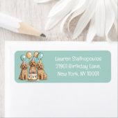 誕生日ゴルデンドルドッグス ラベル (インサイチュ)