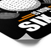 誕生日ゴルフシャ男性へツ60歳ゴルファー ポスター (角)