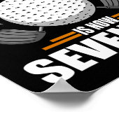 誕生日ゴルフ男性へシャツ70歳ゴルファー ポスター (角)