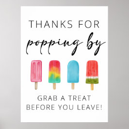 誕生日サインをプレゼント ポスター