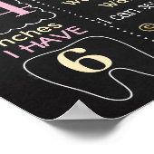 誕生日サイン ポスター (角)