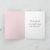 誕生日サニーコスモスガーデン カード (内部)