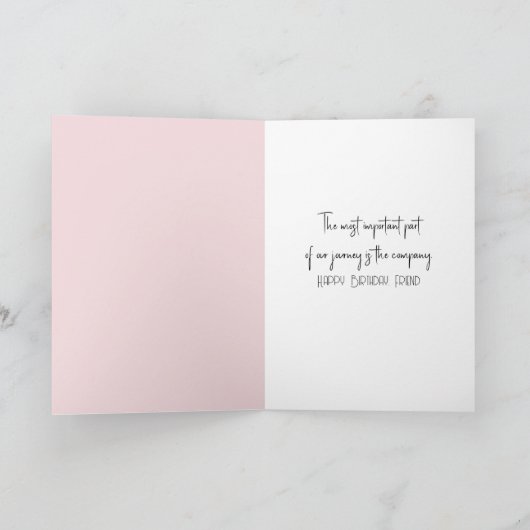 誕生日サニーコスモスガーデン カード (内部)