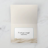 誕生日サマービーチハット カード (内部)