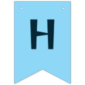 誕生日サメ バンティングフラッグ (第2の旗)