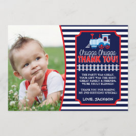 誕生日サンキューカードを作成 サンキューカード