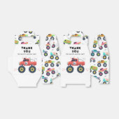 誕生日サンキューキッズモダンモンスタートラック フェイバーボックス (折り畳みなし)