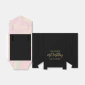 誕生日サンキューピモダンックブラックお願いボックス フェイバーボックス (折り畳みなし)