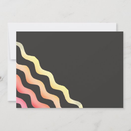 誕生日サンキューフォトカードスターガール サンキューカード (裏面)