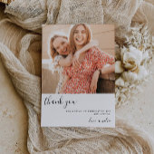 誕生日サンキューフォトカード | 結婚感謝 招待状