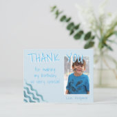 誕生日サンキューボーイズ波用フォトカード ポストカード (スタンド正面)