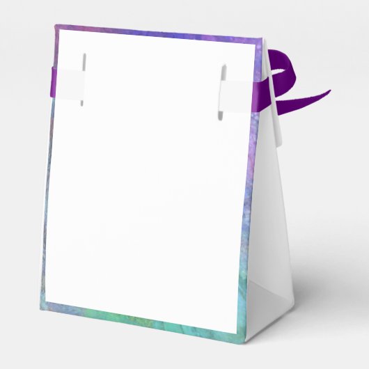 誕生日サンキューモダンピンクパープルお願いボックス フェイバーボックス (裏面サイド)