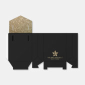 誕生日サンキュー金ゴールドグリッタースターお気に入りボックス フェイバーボックス (折り畳みなし)