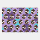 誕生日サンベルナール ラッピングペーパーシート (正面)