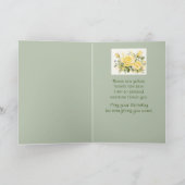 誕生日シスターバイユーの花 シーズンカード (内部)