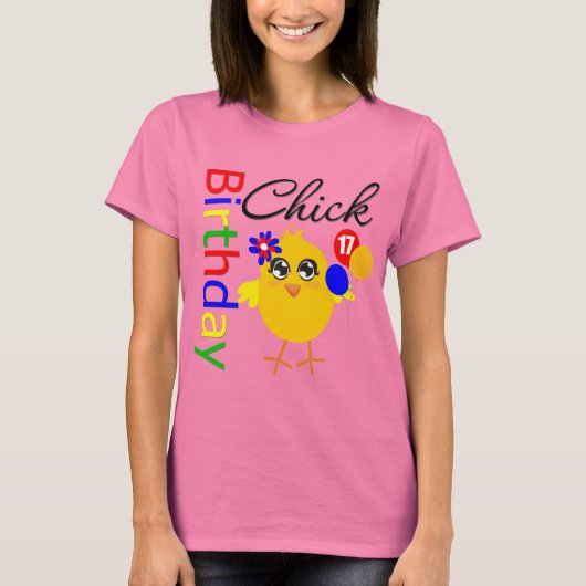 誕生日シック17歳 Tシャツ (正面)