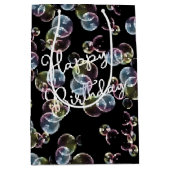 誕生日シャボン玉 ミディアムペーパーバッグ (正面)