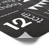 誕生日シャルボードポスター ポスター (角)