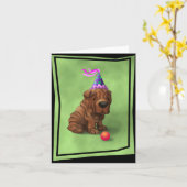 誕生日シャーペイ カード (黄色い花)