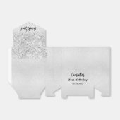 誕生日シルバーグリッタースクリプト名感謝していyou フェイバーボックス (折り畳みなし)
