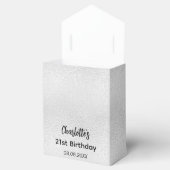 誕生日シルバーグリッタースクリプト名感謝していyou フェイバーボックス (オープン)