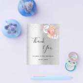 誕生日シルバーバラ金ゴールドフローラありがとう チラシ (シングル)