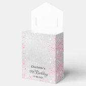 誕生日シルバーピンクグリッター感謝していユー フェイバーボックス (オープン)