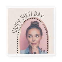 誕生日シンプルシックAny Ageバラ金ゴールドアーチ写真