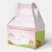 誕生日シンプルスウィートピンクパンプキンキャリッジガールズ フェイバーボックス (正面)