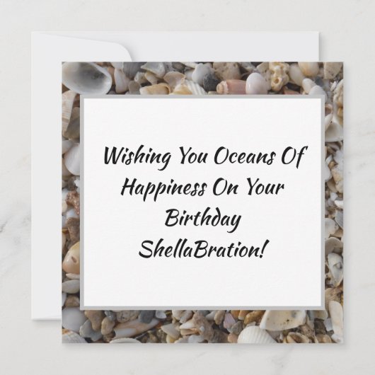 誕生日シーシェルズアットザシーショア (裏面)