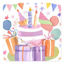 誕生日シール