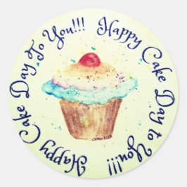 誕生日シール ラウンドシール