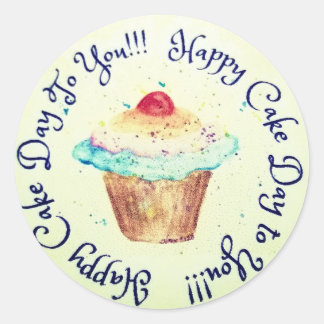 誕生日シール ラウンドシール