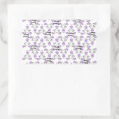 誕生日シール 長方形シール (バッグ)