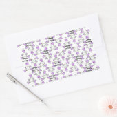 誕生日シール 長方形シール (封筒)