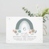 誕生日シーレインボーの下での振動 招待状 (スタンド正面)