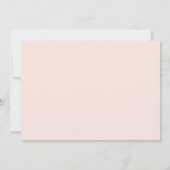 誕生日シーレインボーの下での振動 招待状 (裏面)