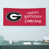 |誕生日ジョージア大学 横断幕 (トレードショー)
