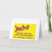 誕生日スケートボードカード3 カード (裏面)