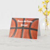 誕生日スター用のバスケットカード カード (黄色い花)