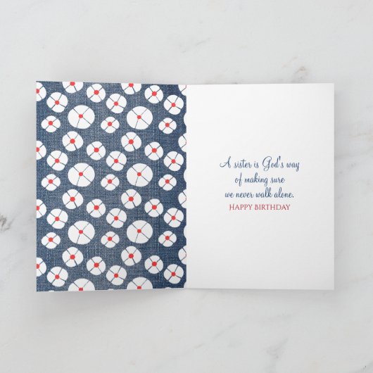 誕生日スティックのフィギュア女の子のために カード (内部)