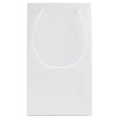 誕生日スティックガールとワイン スモールペーパーバッグ (裏面)