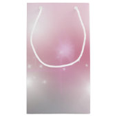 誕生日スティックガールとワイン スモールペーパーバッグ (裏面)