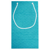 誕生日スティックガールとワイン スモールペーパーバッグ (裏面)