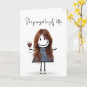 誕生日スティックスニーカー付きフィギュア カード (黄色い花)