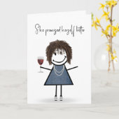 誕生日スティックスニーカー付きフィギュア カード (黄色い花)